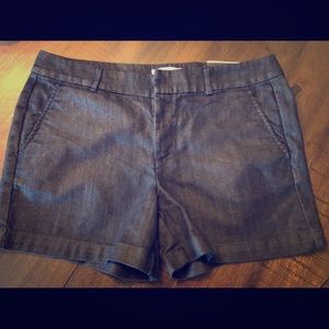 Banana Republic dark denim shorts